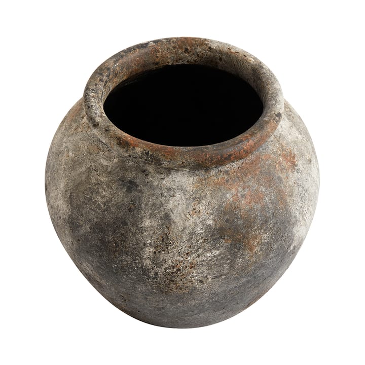 Maceta Echo Ø30 cm h25 cm, óxido-gris MUUBS