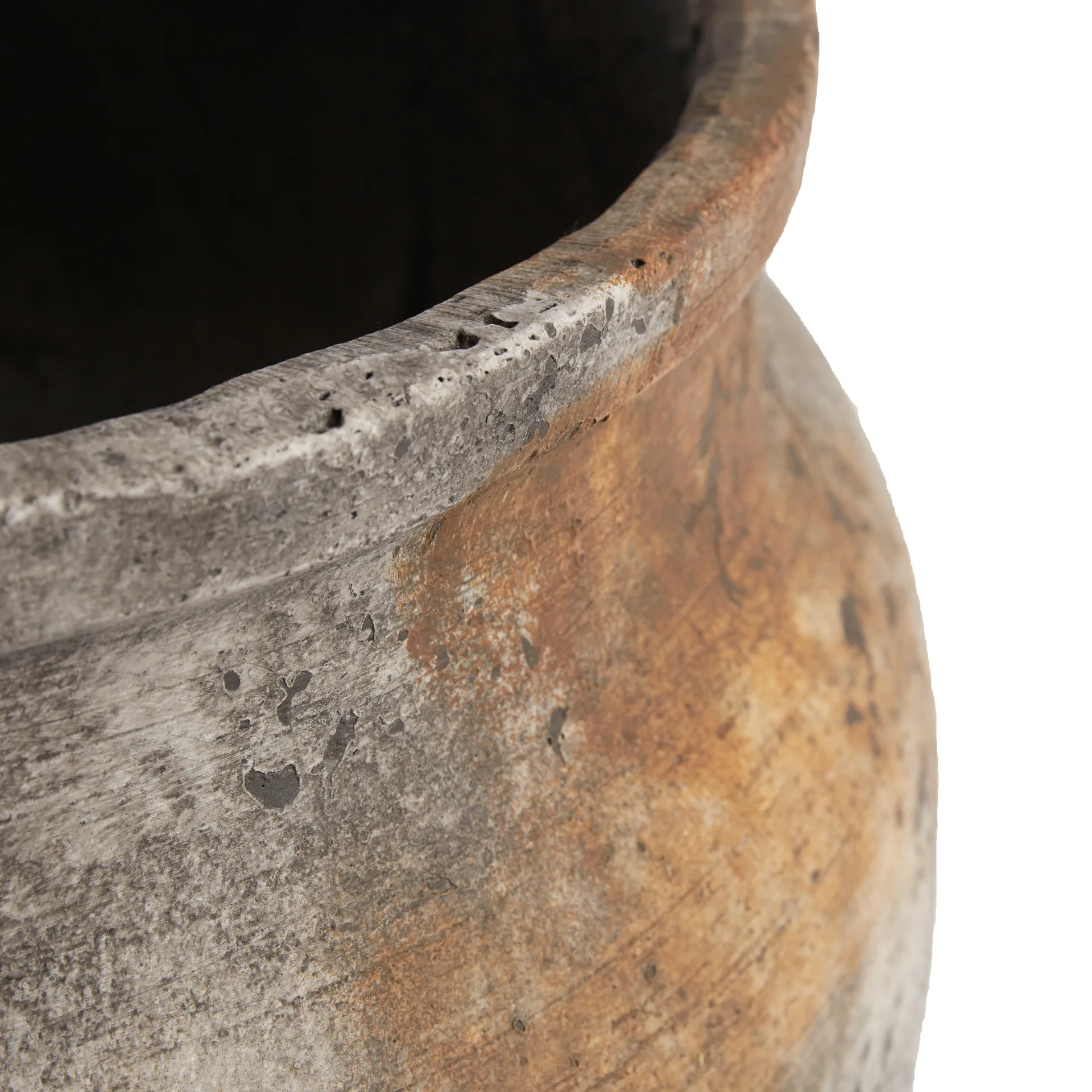 Maceta Hanja h51 cm Ø44 cm, Rustic MUUBS