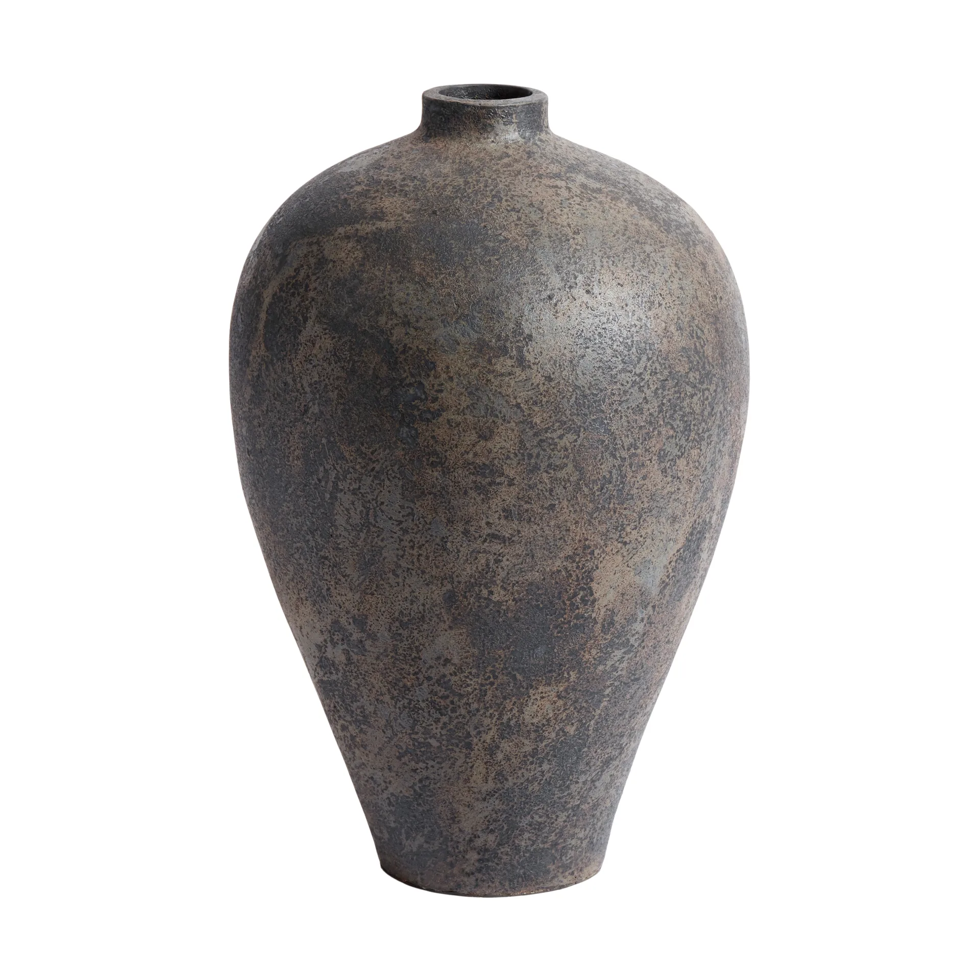 Maceta-Jarrón Memory 60 cm, Marrón/gris terracota MUUBS
