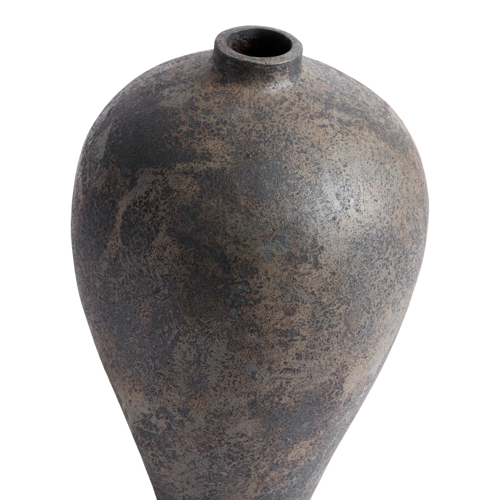 Maceta-Jarrón Memory 60 cm, Marrón/gris terracota MUUBS