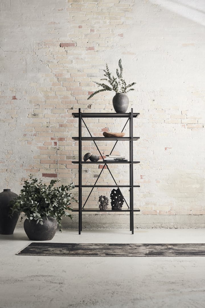 Maceta-Jarrón Memory 60 cm, Marrón/gris terracota MUUBS