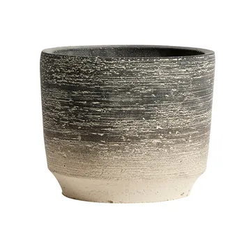 Maceta Kanji Ø 15 cm - gris - MUUBS