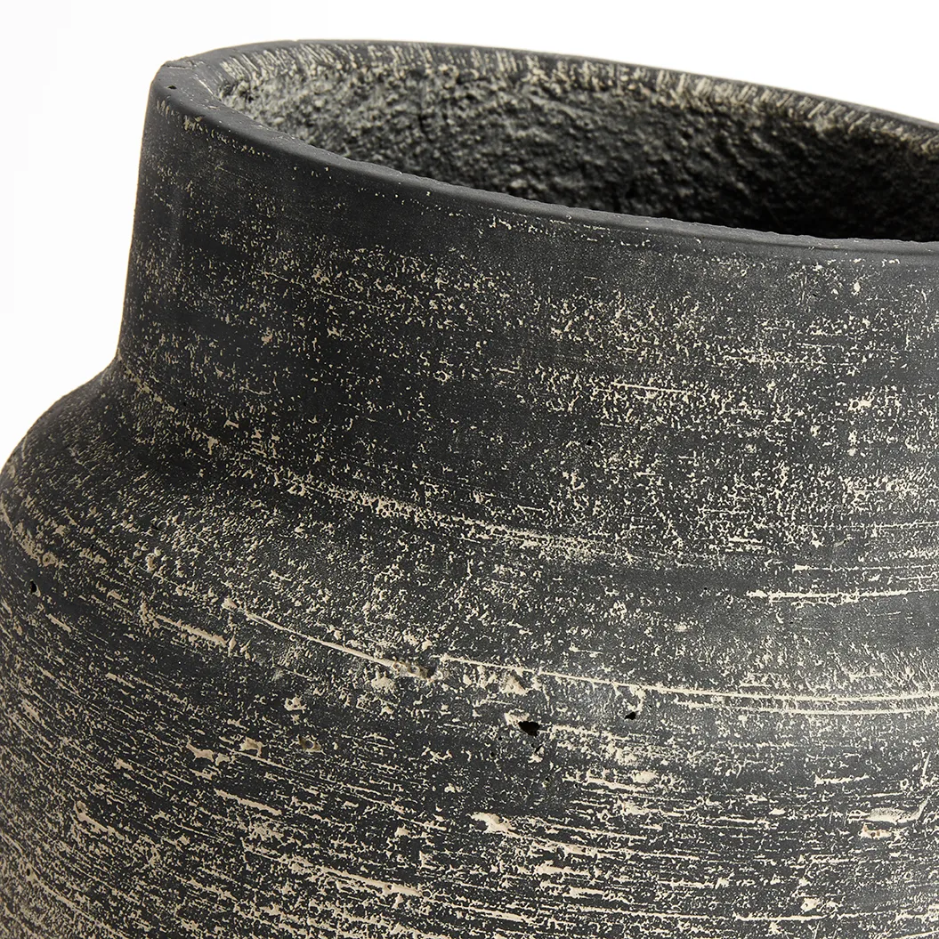 Maceta Kanji Ø 22 cm, gris MUUBS