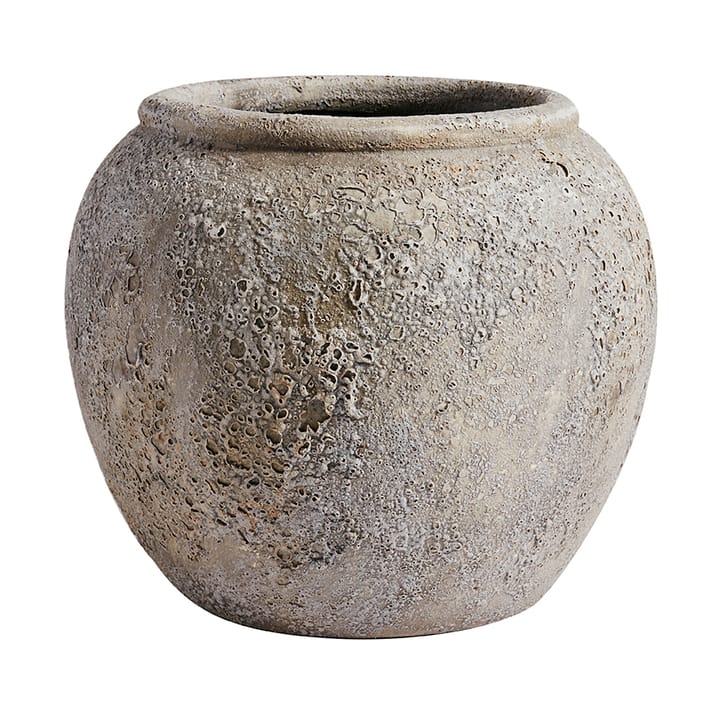Maceta Luna h25 cm Ø29 cm - gris - MUUBS