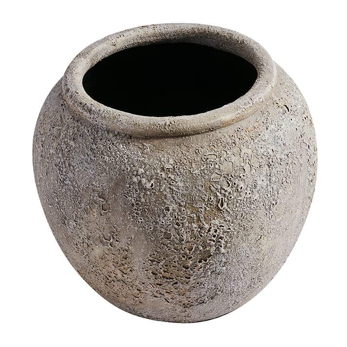 Maceta Luna h25 cm Ø29 cm, gris MUUBS