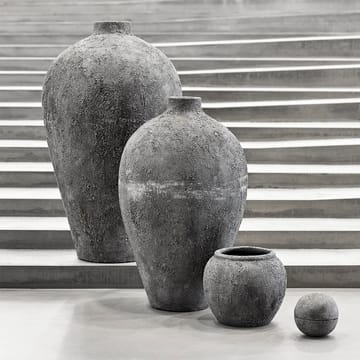 Maceta Luna h25 cm Ø29 cm - gris - MUUBS