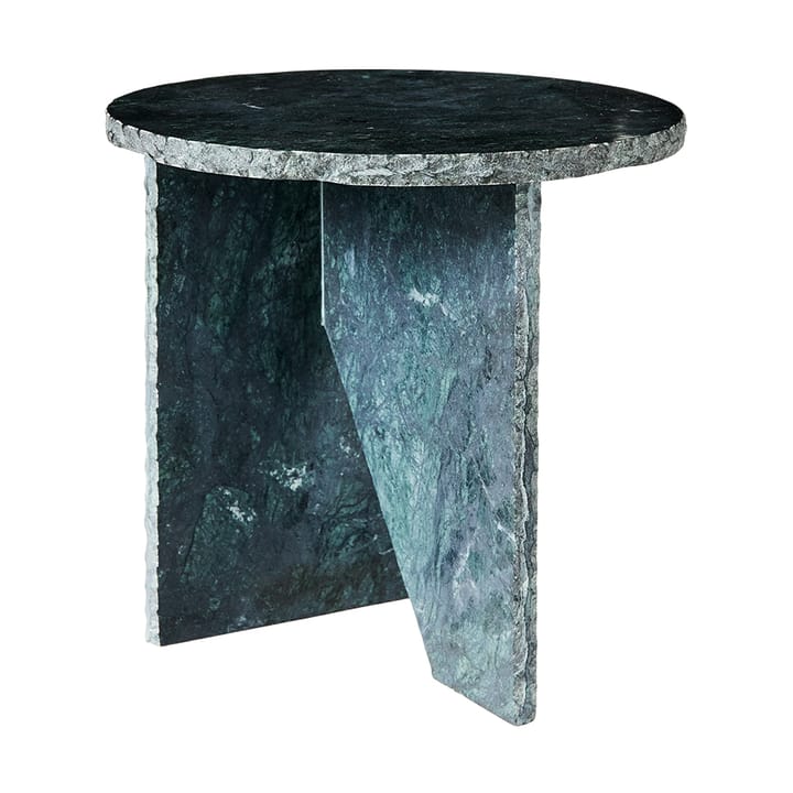 Mesa auxiliar Verde Ø40 cm, Mármol verde MUUBS
