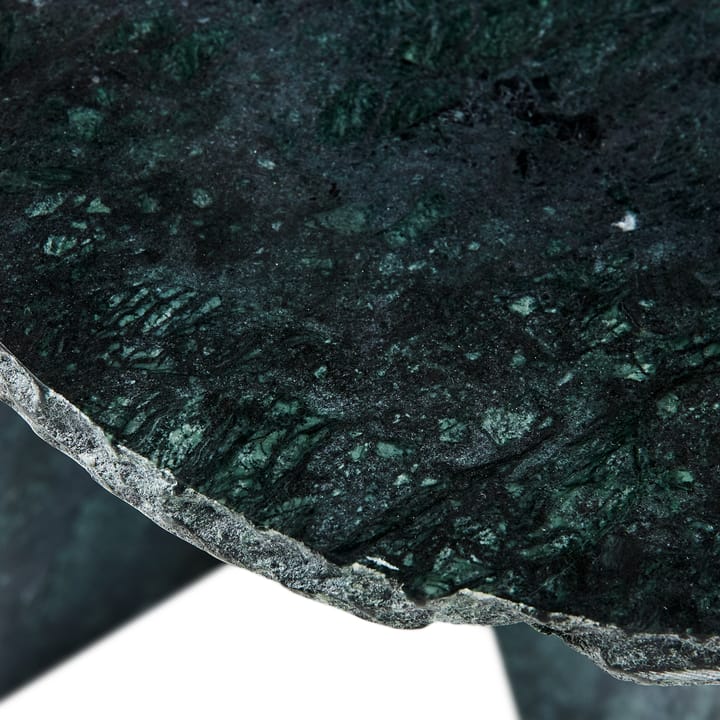Mesa auxiliar Verde Ø40 cm, Mármol verde MUUBS