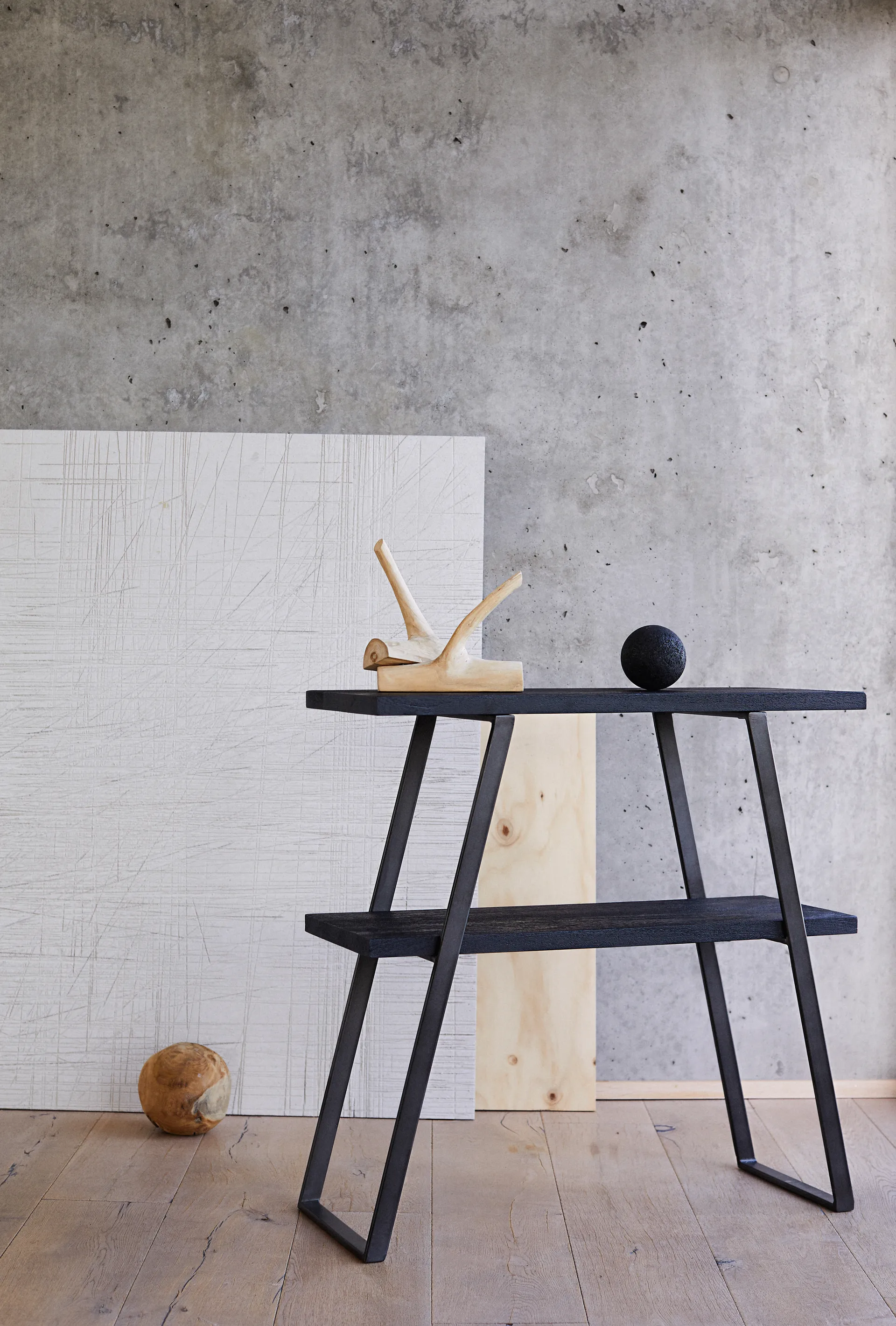 Mesa consola Quill, Negro MUUBS