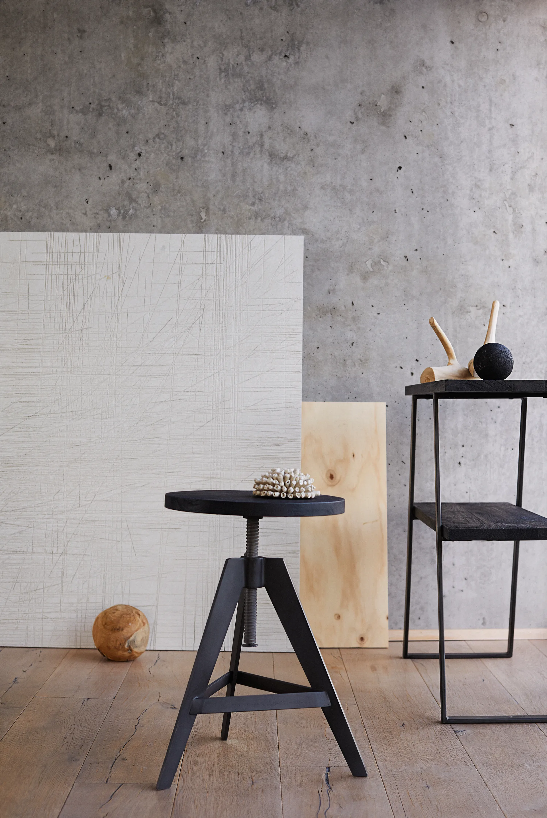 Mesa consola Quill, Negro MUUBS