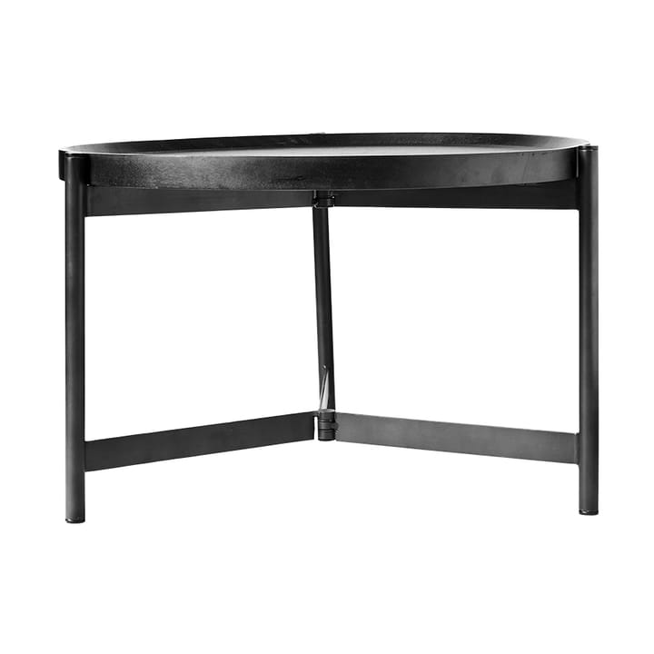 Mesa de centro Nevada Ø70 cm, Negro MUUBS