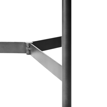 Mesa de centro Nevada Ø70 cm - Negro - MUUBS