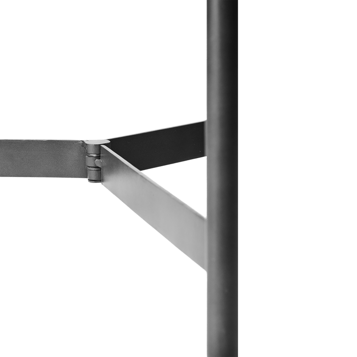 Mesa de centro Nevada Ø70 cm, Negro MUUBS