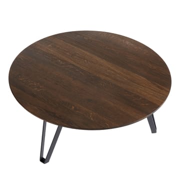 Mesa de centro Space Ø90 cm - roble ahumado - MUUBS