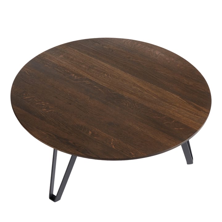 Mesa de centro Space Ø90 cm, roble ahumado MUUBS