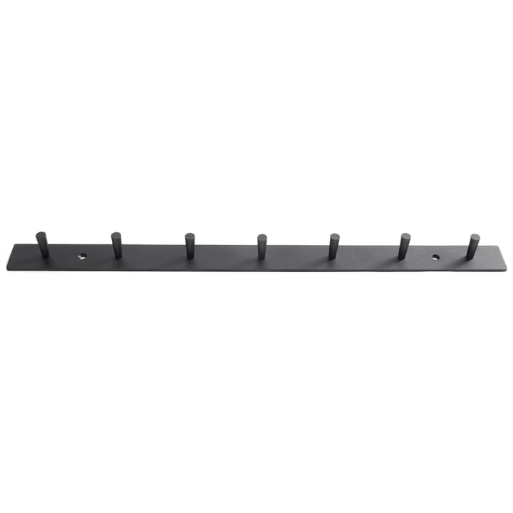 Perchero con ganchos Atlanta 70 cm - negro - MUUBS
