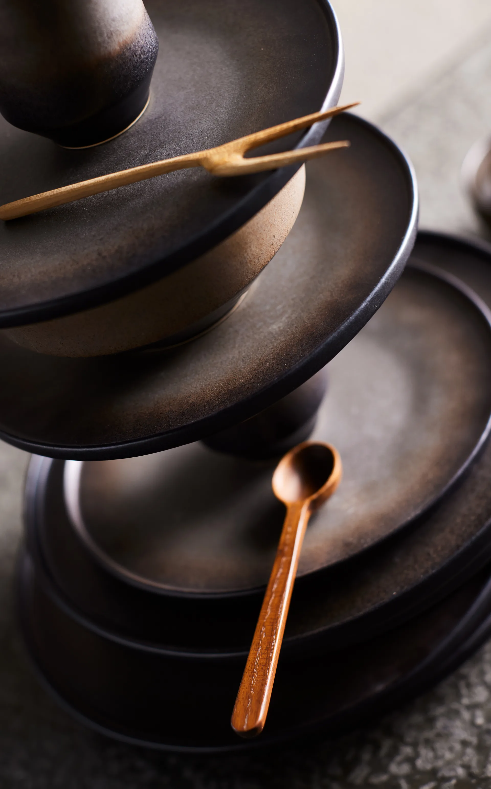 Plato Ceto Ø27,5 cm, Mocha MUUBS