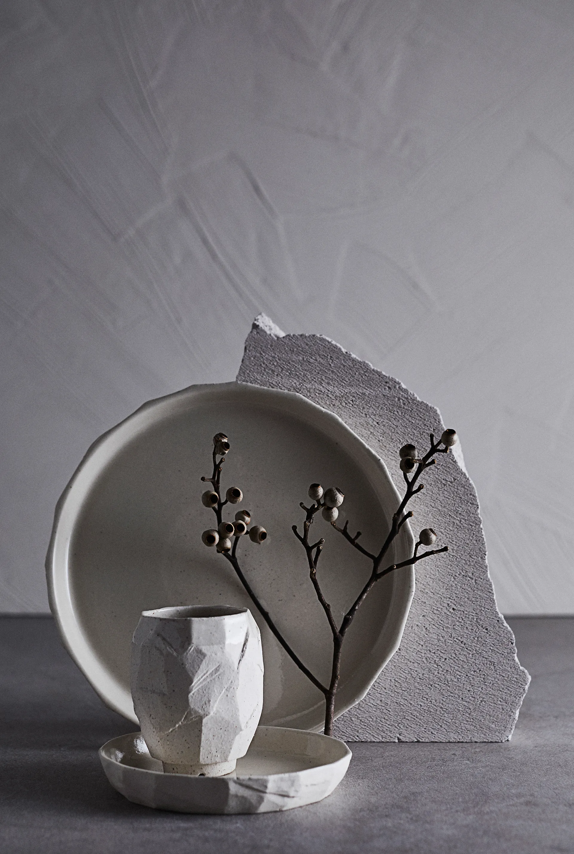 Plato de mesa Kuri Ø26 cm, Sand MUUBS