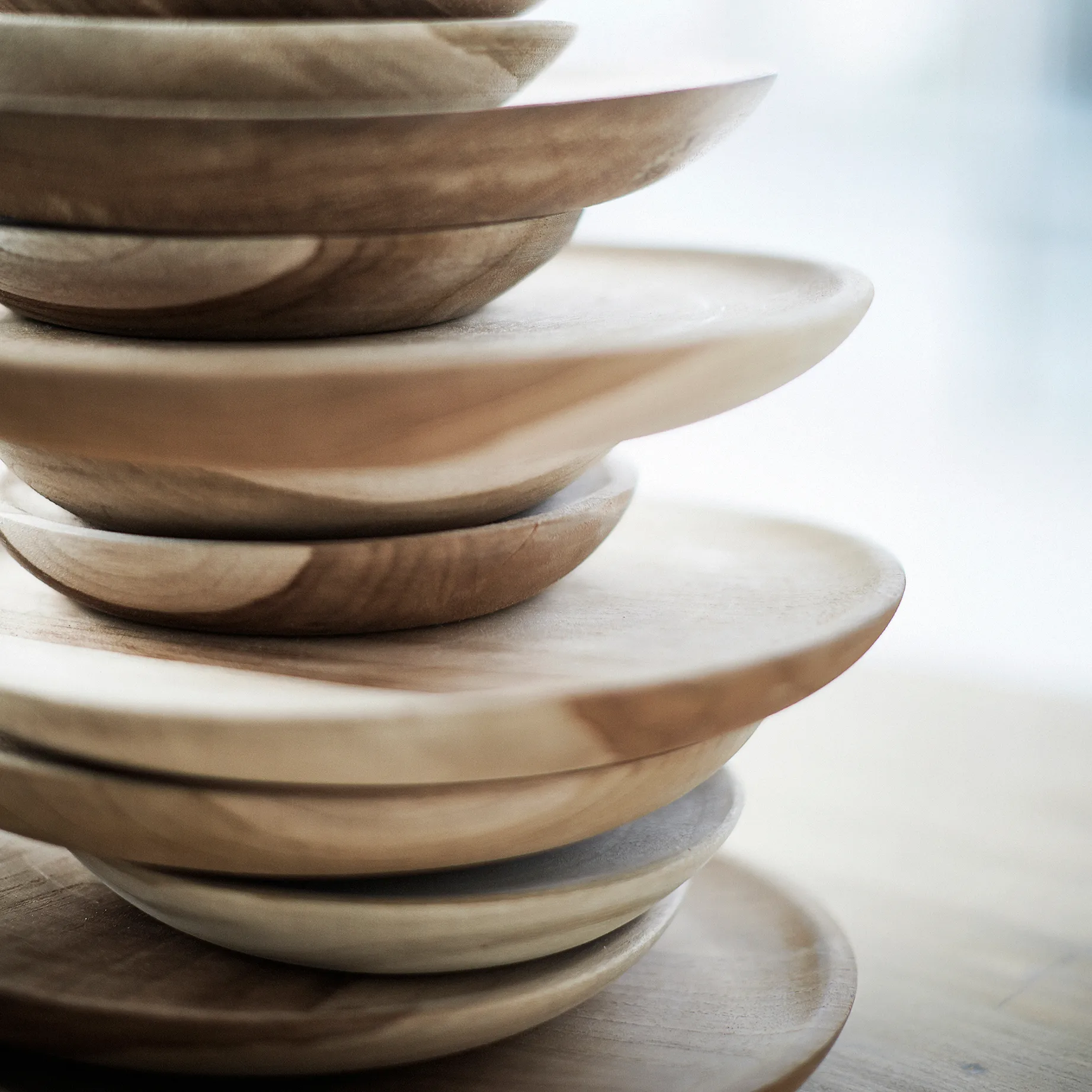 Plato Muubs teca 18 cm, natural MUUBS