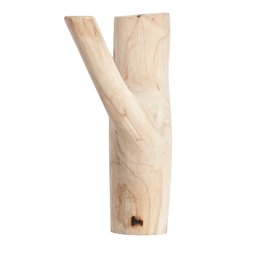 Portarrollos de papel baño Twig, natural MUUBS