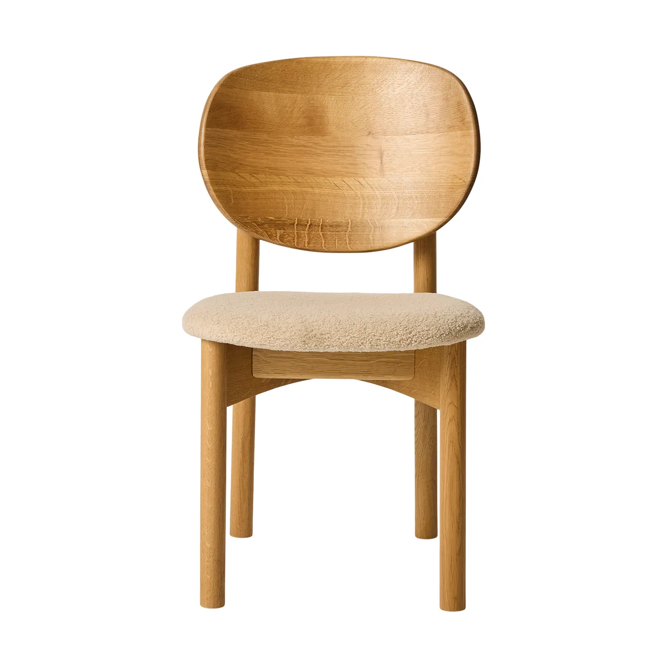 Silla Oka, Roble aceitado natural, sand MUUBS