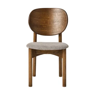 Silla Oka - Roble aceitado oscuro, grey - MUUBS