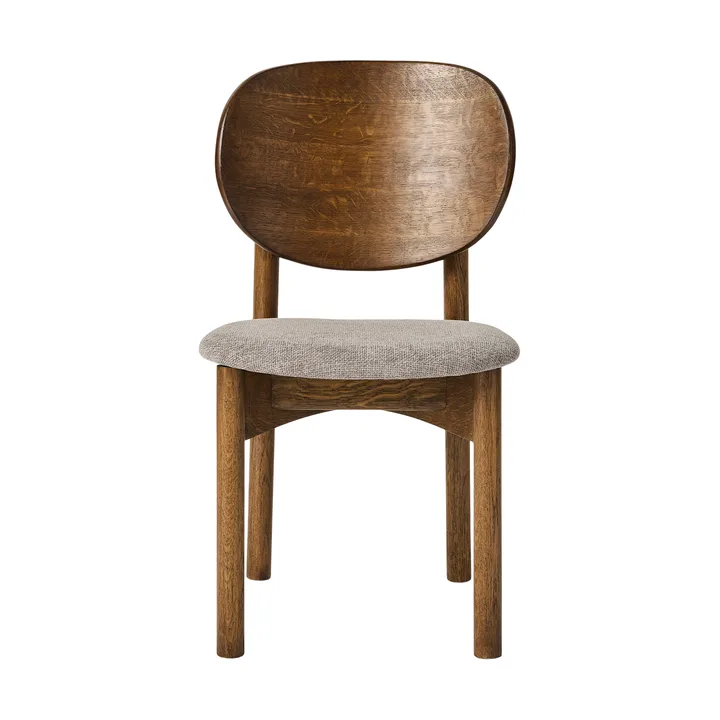 Silla Oka - Roble aceitado oscuro, grey - MUUBS