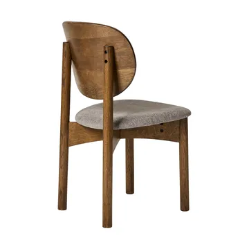 Silla Oka - Roble aceitado oscuro, grey - MUUBS