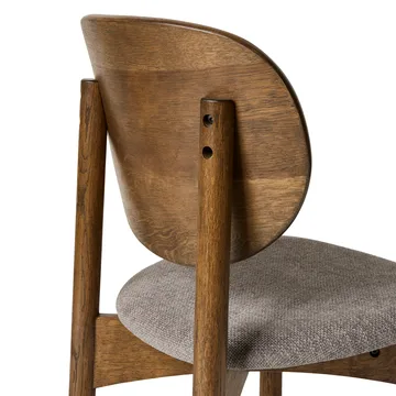 Silla Oka - Roble aceitado oscuro, grey - MUUBS