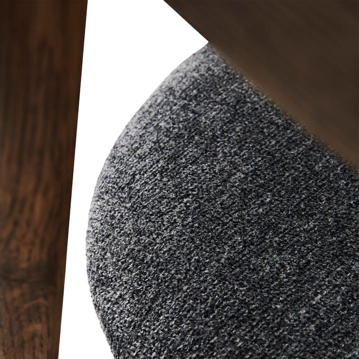 Sillas con asiento Tetra, Tejido color granito-roble oscuro MUUBS