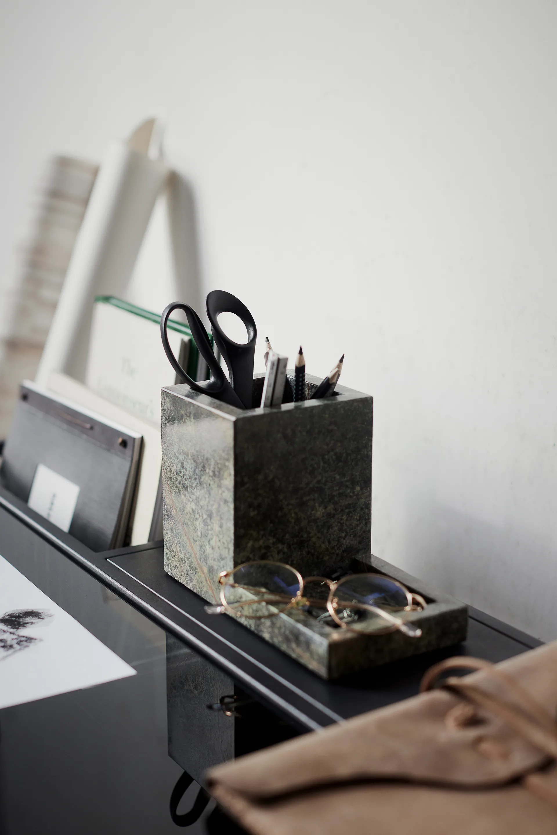 Soporte para cepillo platos Vita, Seagrass MUUBS