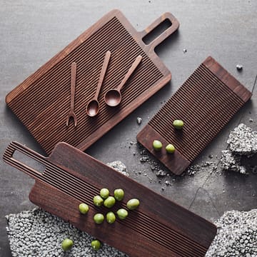 Tabla de cortar para pan Yami 22x44 cm - marrón - MUUBS