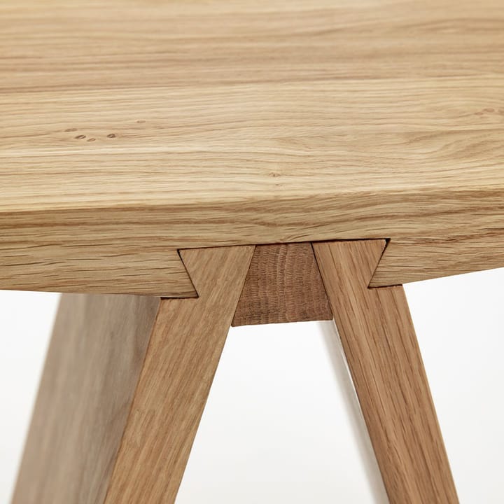 Taburete Angle 45x45x29 cm, Roble MUUBS