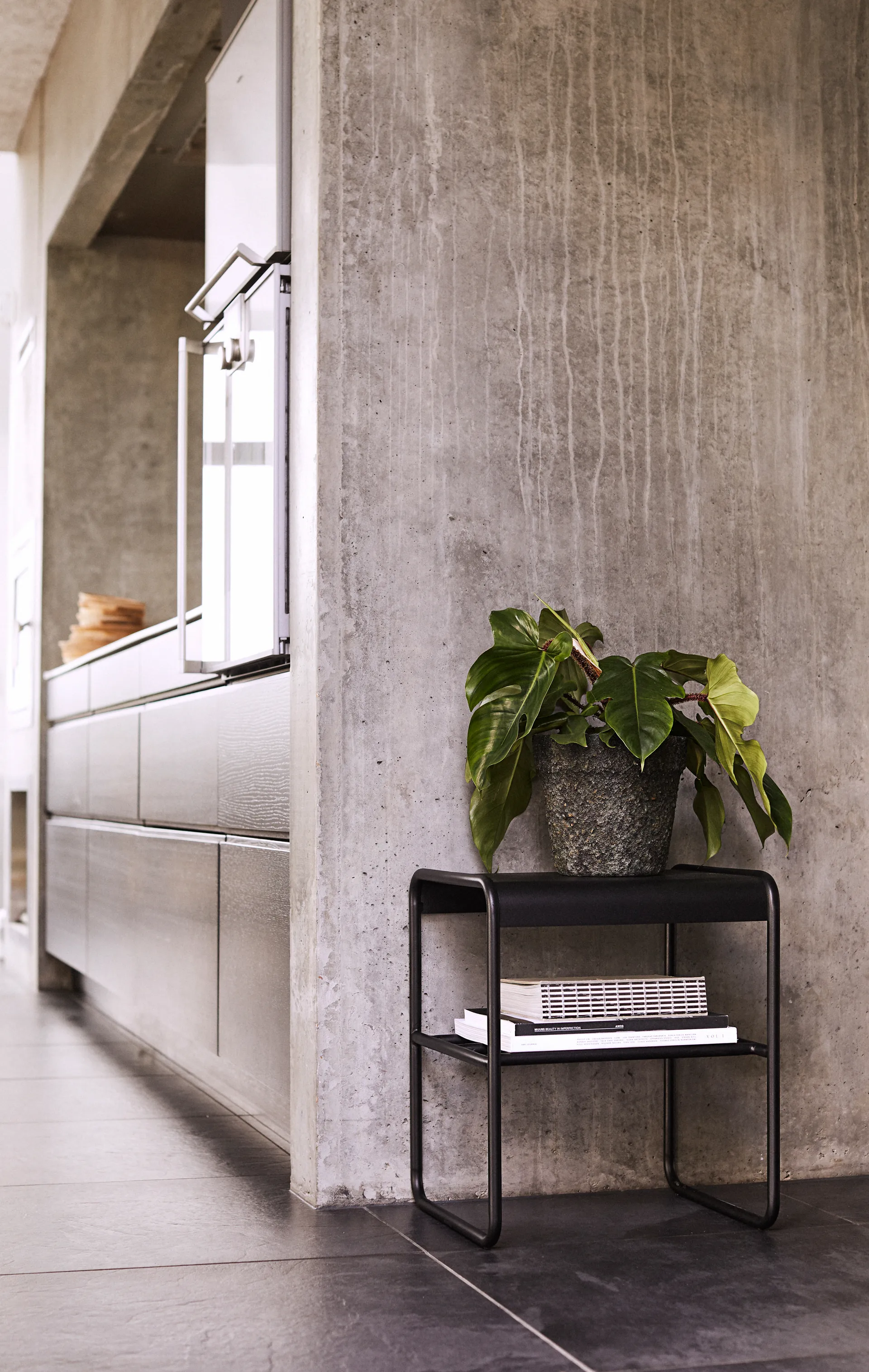 Taburete Copenhagen, negro MUUBS