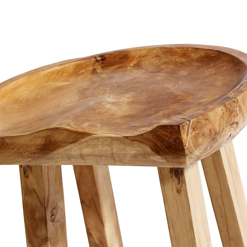 Taburete de bar Oval, Naturaleza MUUBS