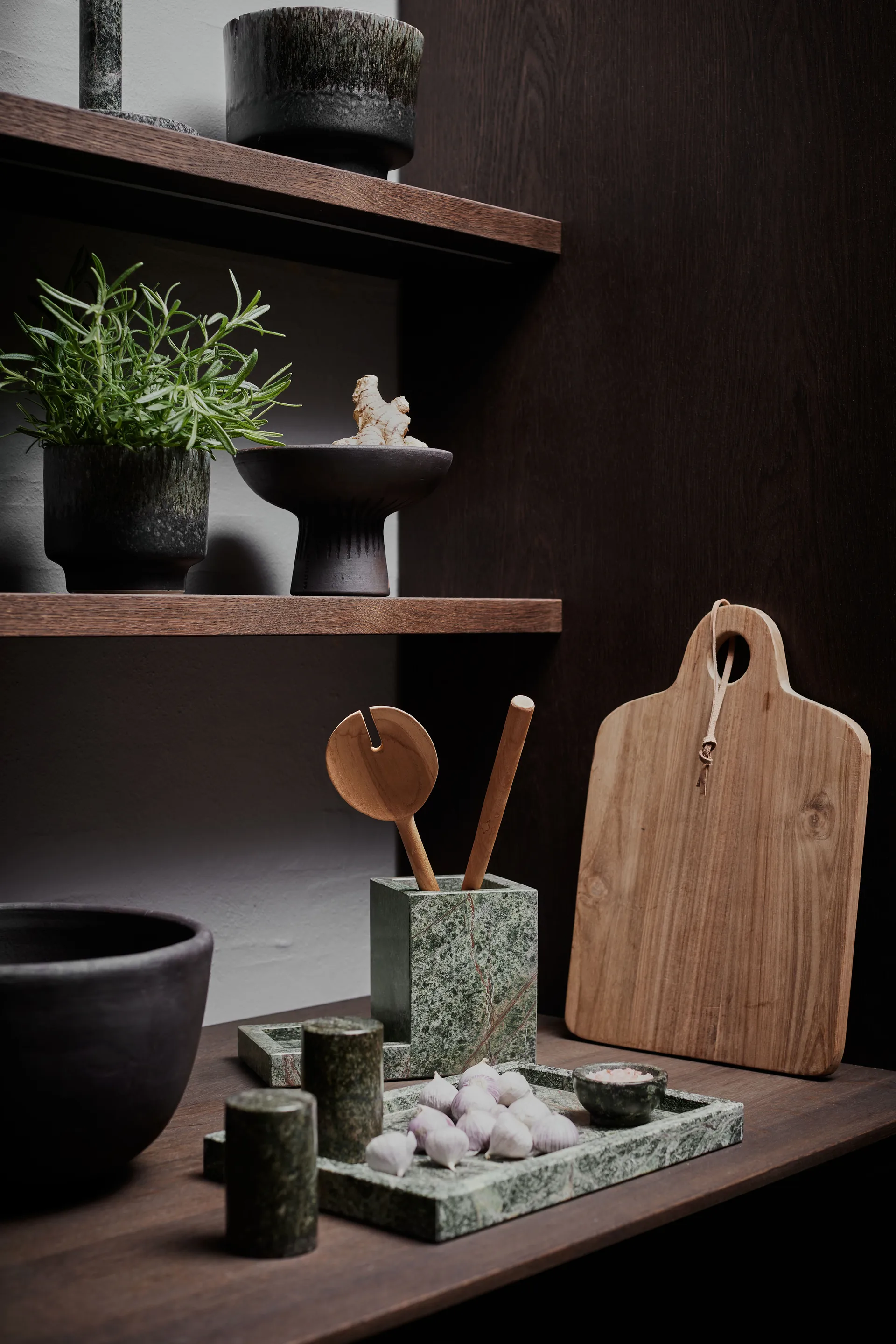 Tarro Lago M Ø16,5x13 cm, Forest green MUUBS