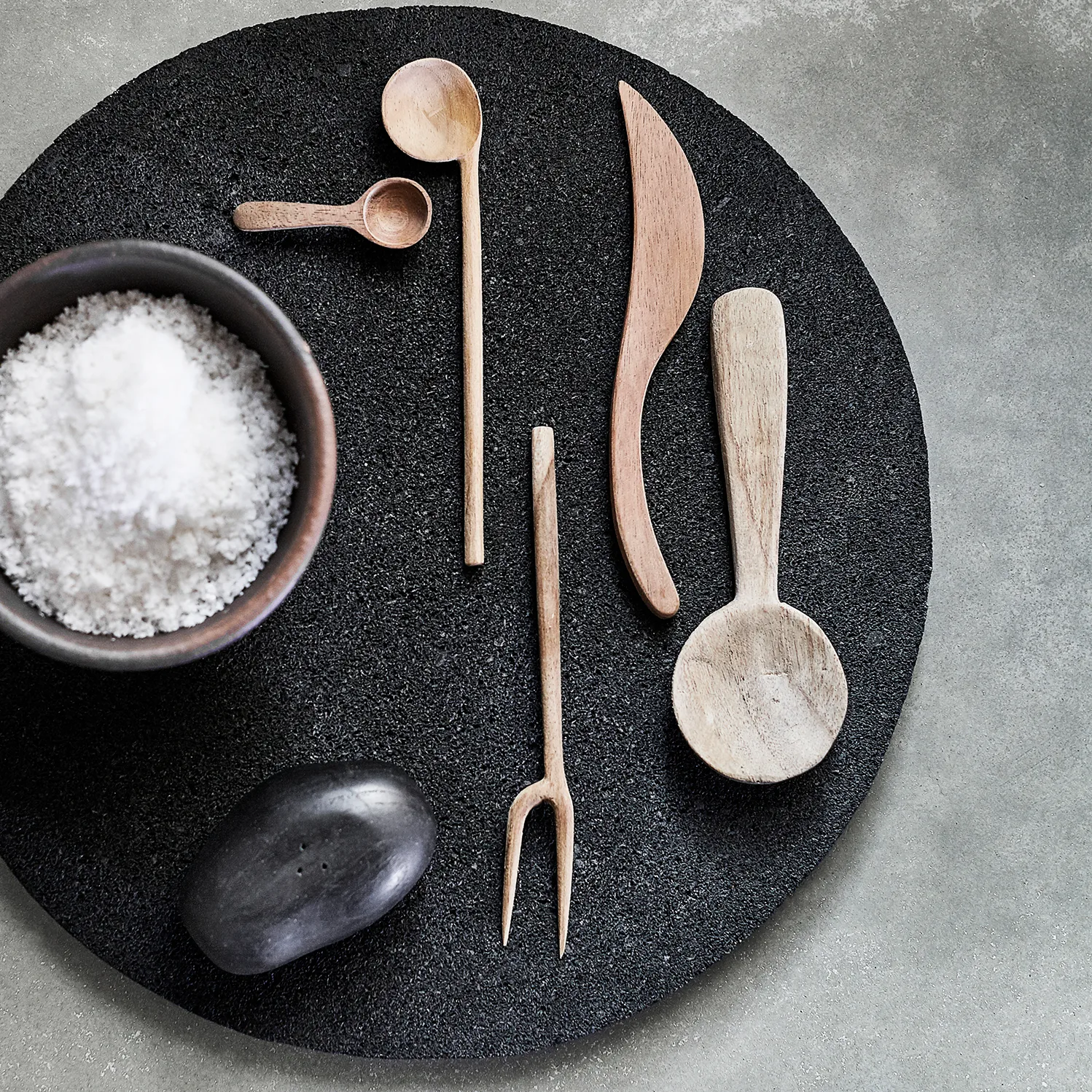 Tenedor para olivas Muubs, natural MUUBS