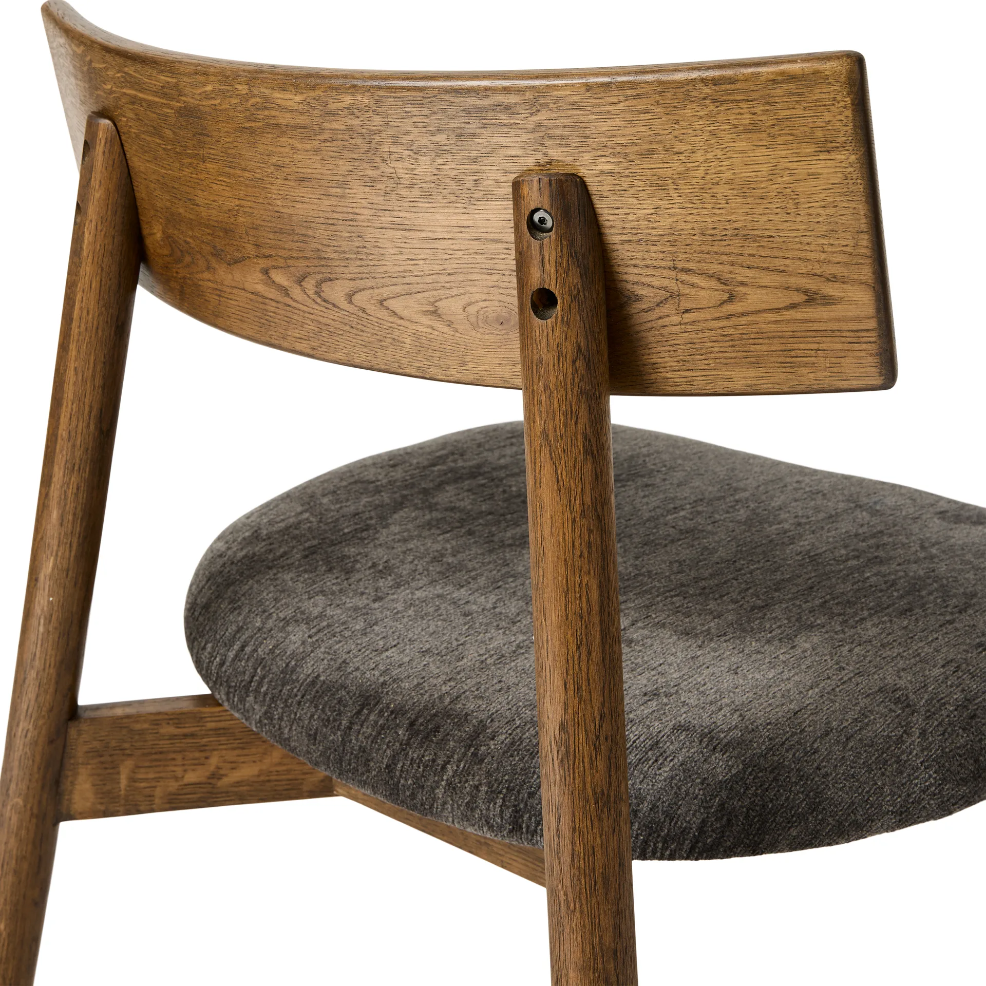 Tetra lounge chair, Tela color granito-roble aceitado oscuro MUUBS