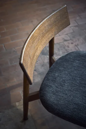 Tetra lounge chair - Tela color granito-roble aceitado oscuro - MUUBS