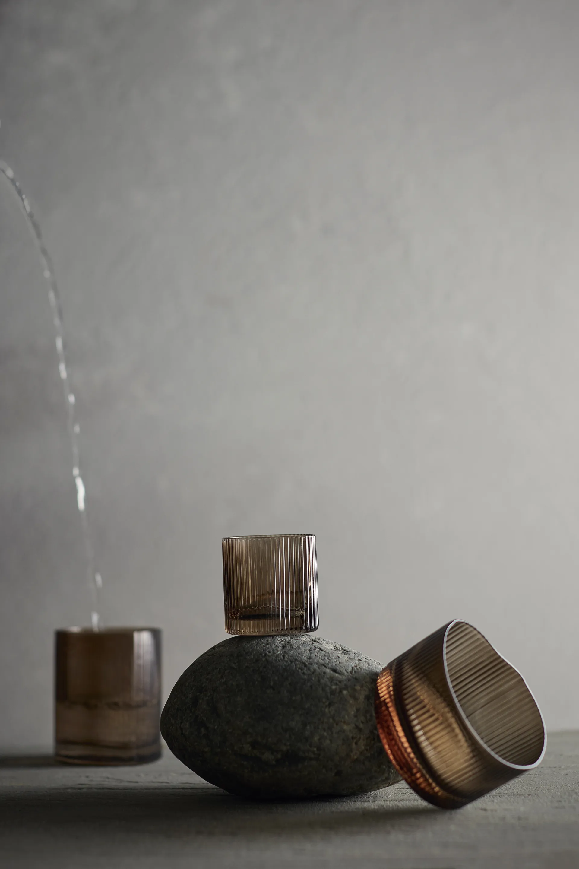 Vaso bajo Ripe 20 cl, Smoked brown MUUBS