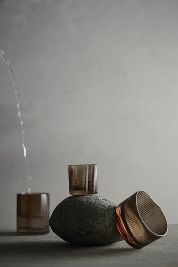 Vaso bajo Ripe 20 cl - Smoked brown - MUUBS