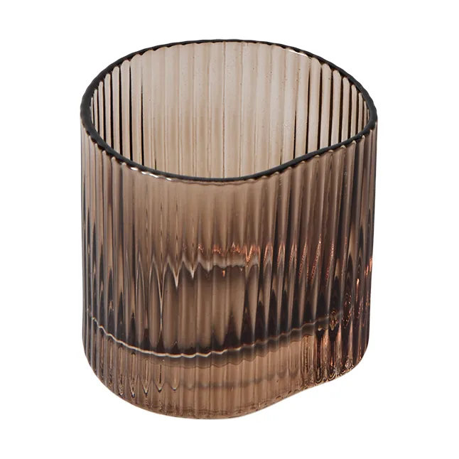 Vaso mini Ripe 8 cl, Smoked brown MUUBS