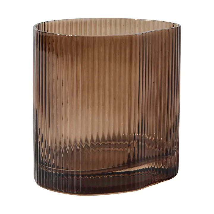 Vaso Ripe 39 cl - Smoked brown - MUUBS