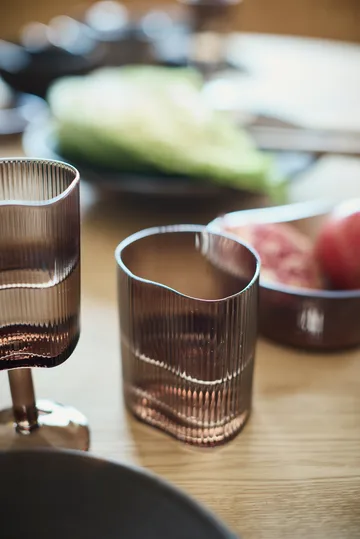 Vaso Ripe 39 cl - Smoked brown - MUUBS