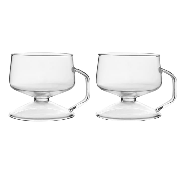 2 Vasos bebidas calientes Olo 30 cl - transparente - Muurla