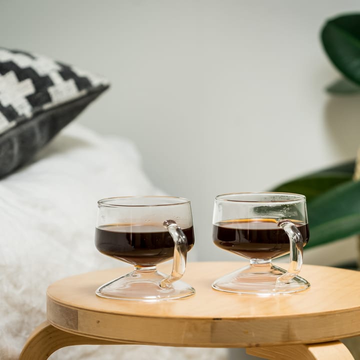 2 Vasos bebidas calientes Olo 30 cl, transparente Muurla
