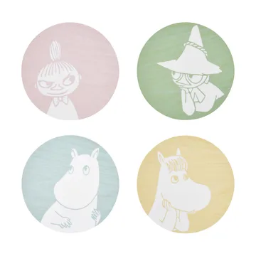 4 Posavasos Moomin Ø10 cm - Moomin characters - Muurla