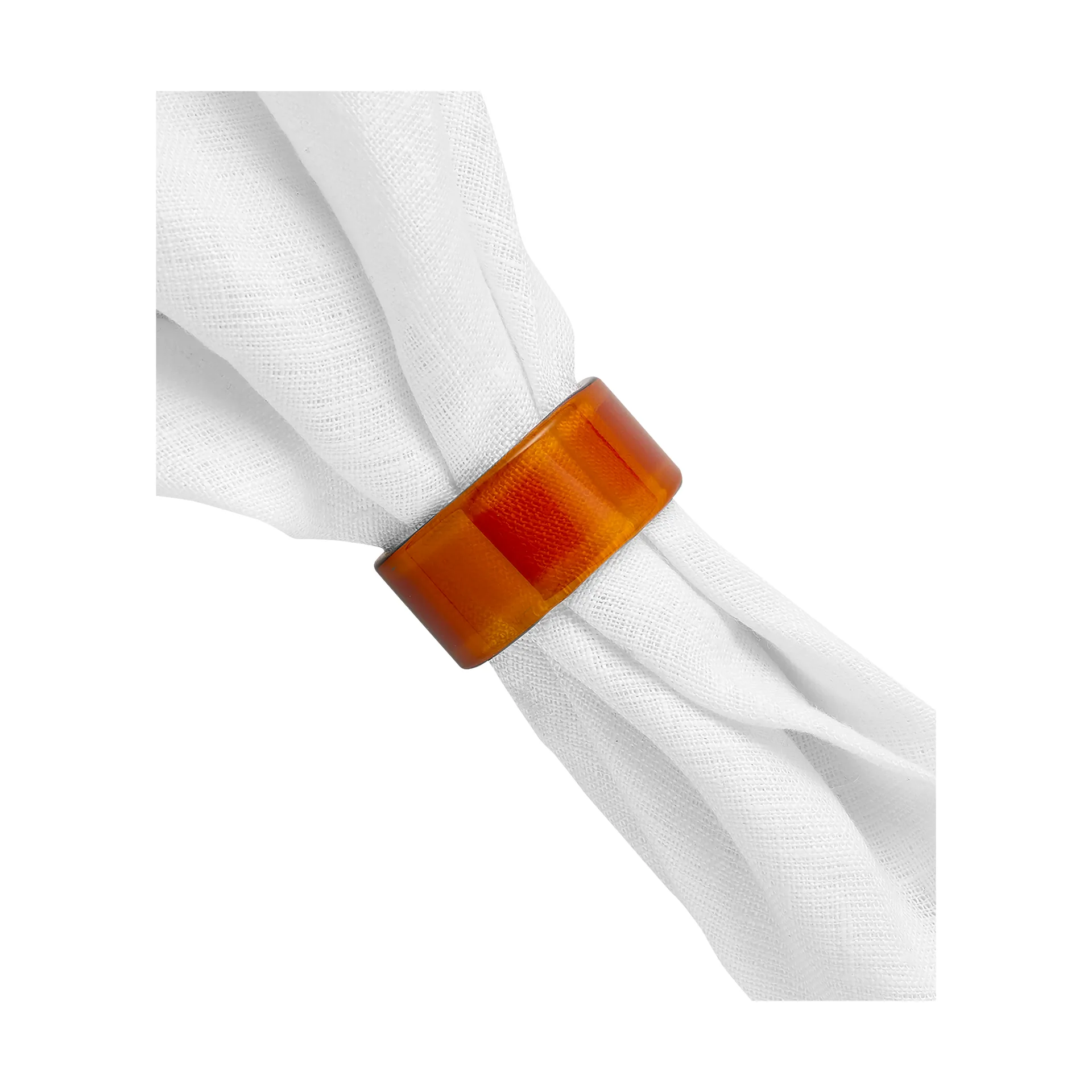 Anillas para servilletas Loop, 2-pack, Ámbar Muurla
