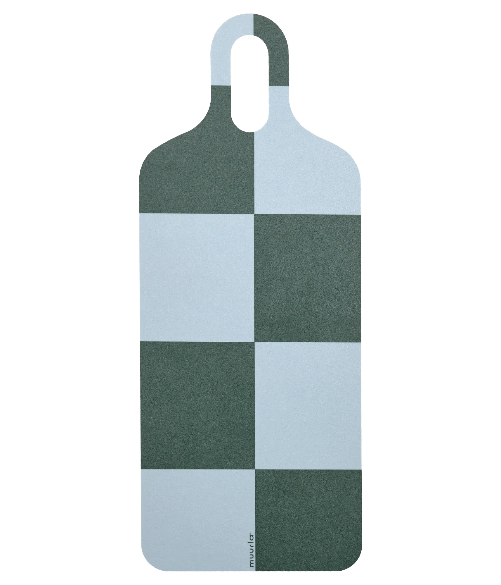 Bandeja Checks & Stripes 13x33 cm, Brown-pink-green Muurla