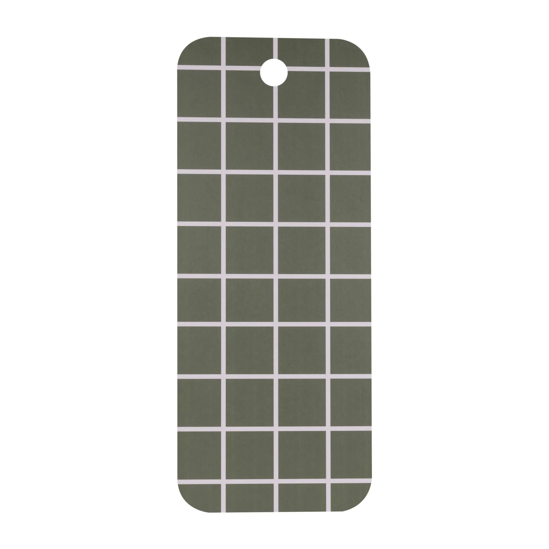 Bandeja Checks & Stripes 18x44 cm, Green-beige Muurla